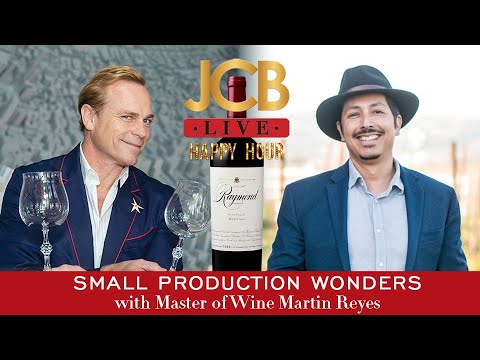JCB LIVE with Martin Reyes, Master of Wine.