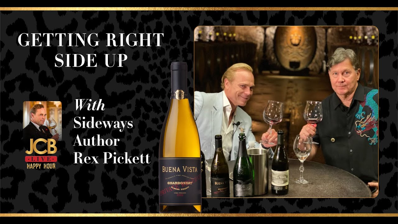 JCB LIVE: Author of Sideways, Rex Pickett!