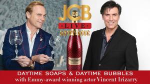 JCB LIVE with Famous Actor Vincent Irizarry!